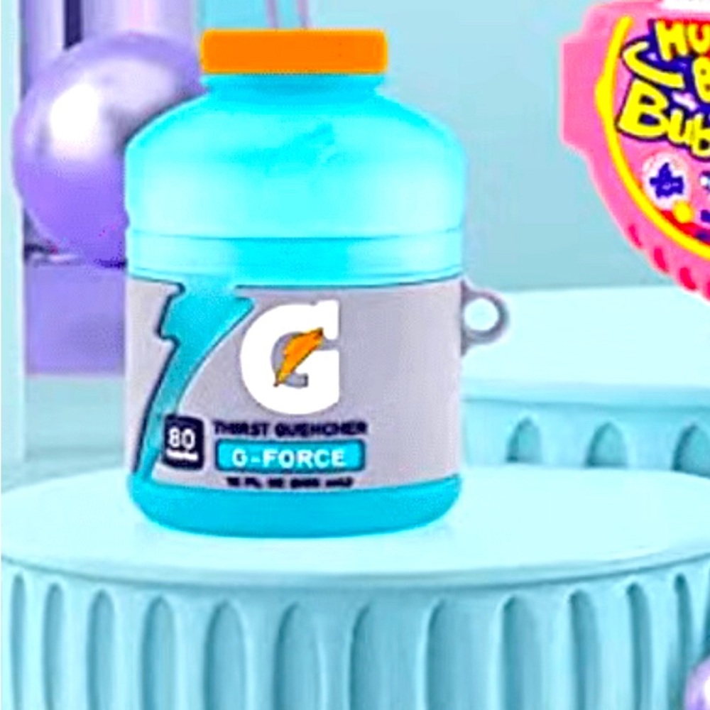 NEW AirPods 1-2 Case Cover GATORADE Blue